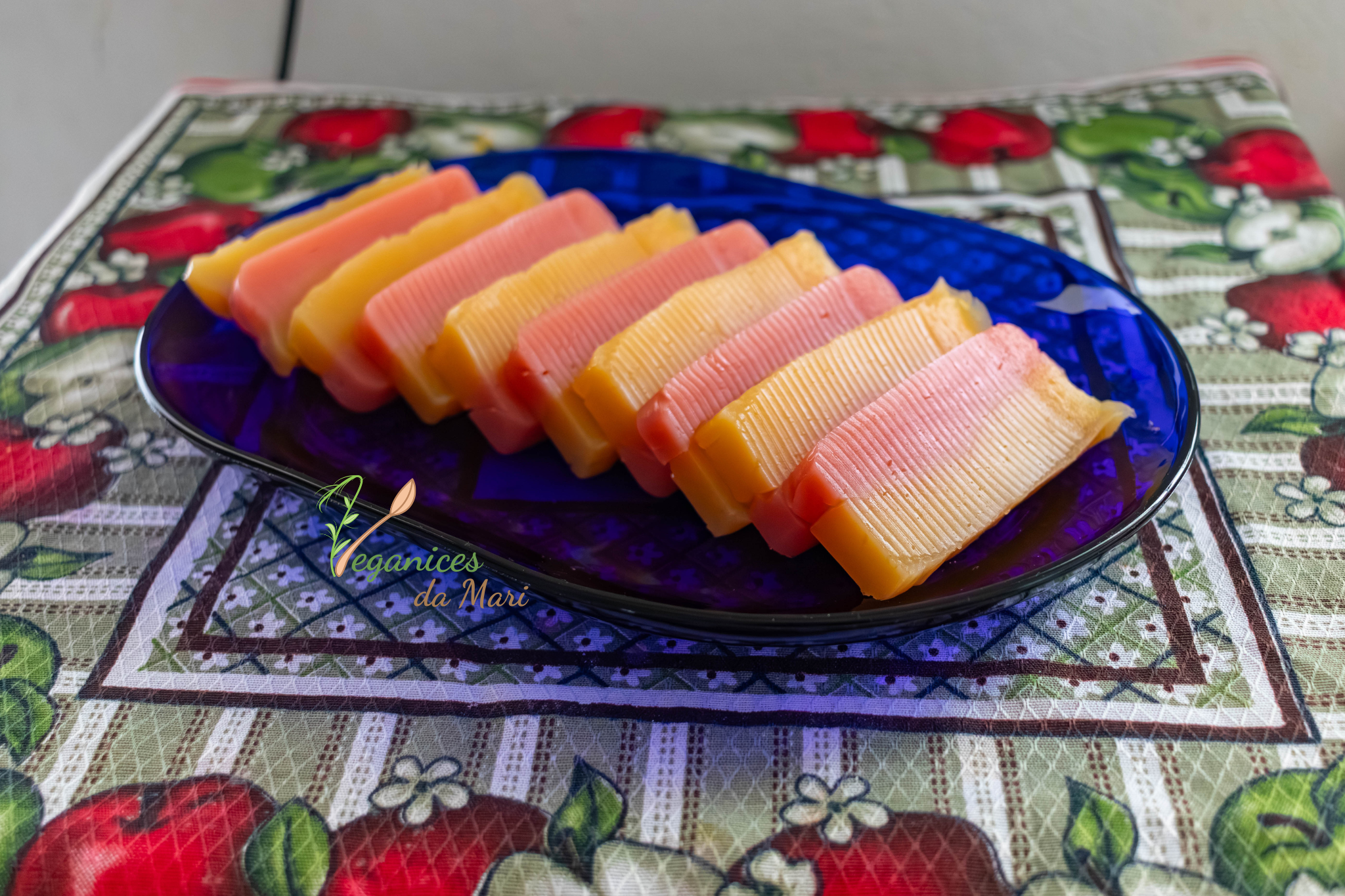 geleia d’água natural vegana de morango e abacaxi caseira
