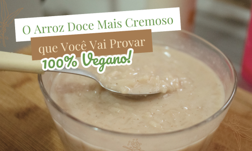 Arroz doce vegano sem lactose com cravo, canela e casca de laranja