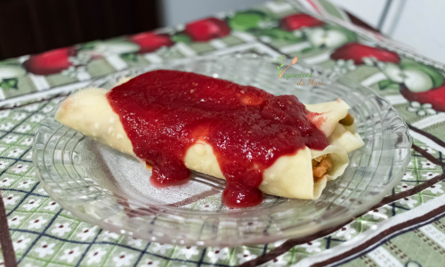 massa de panqueca sem glúten leve e fácil