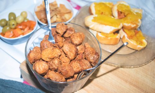 Petisquinho de Soja Crocante | Receita Vegana Rica em Proteína